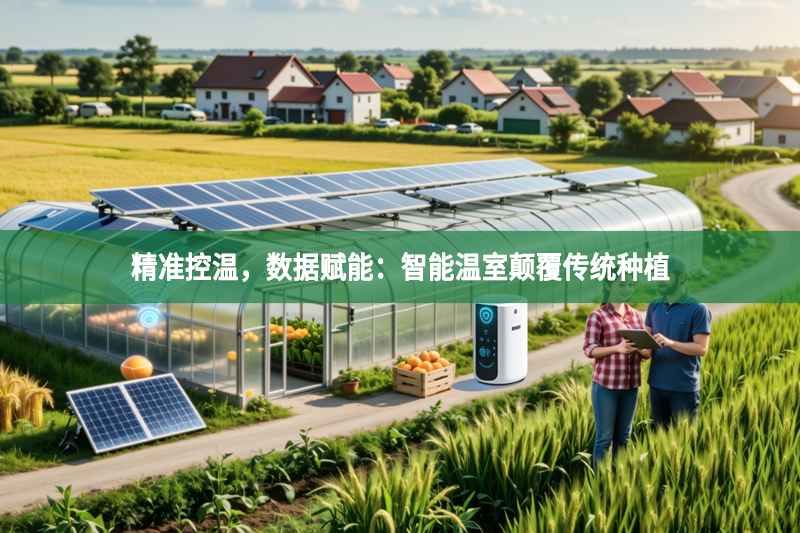 精準控溫，數據賦能：智能溫室顛覆傳統種植