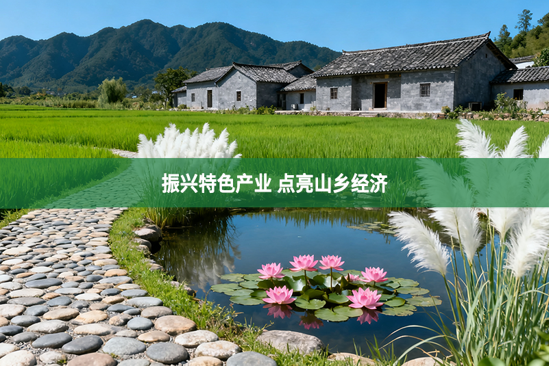 振興特色產業 點亮山鄉經濟